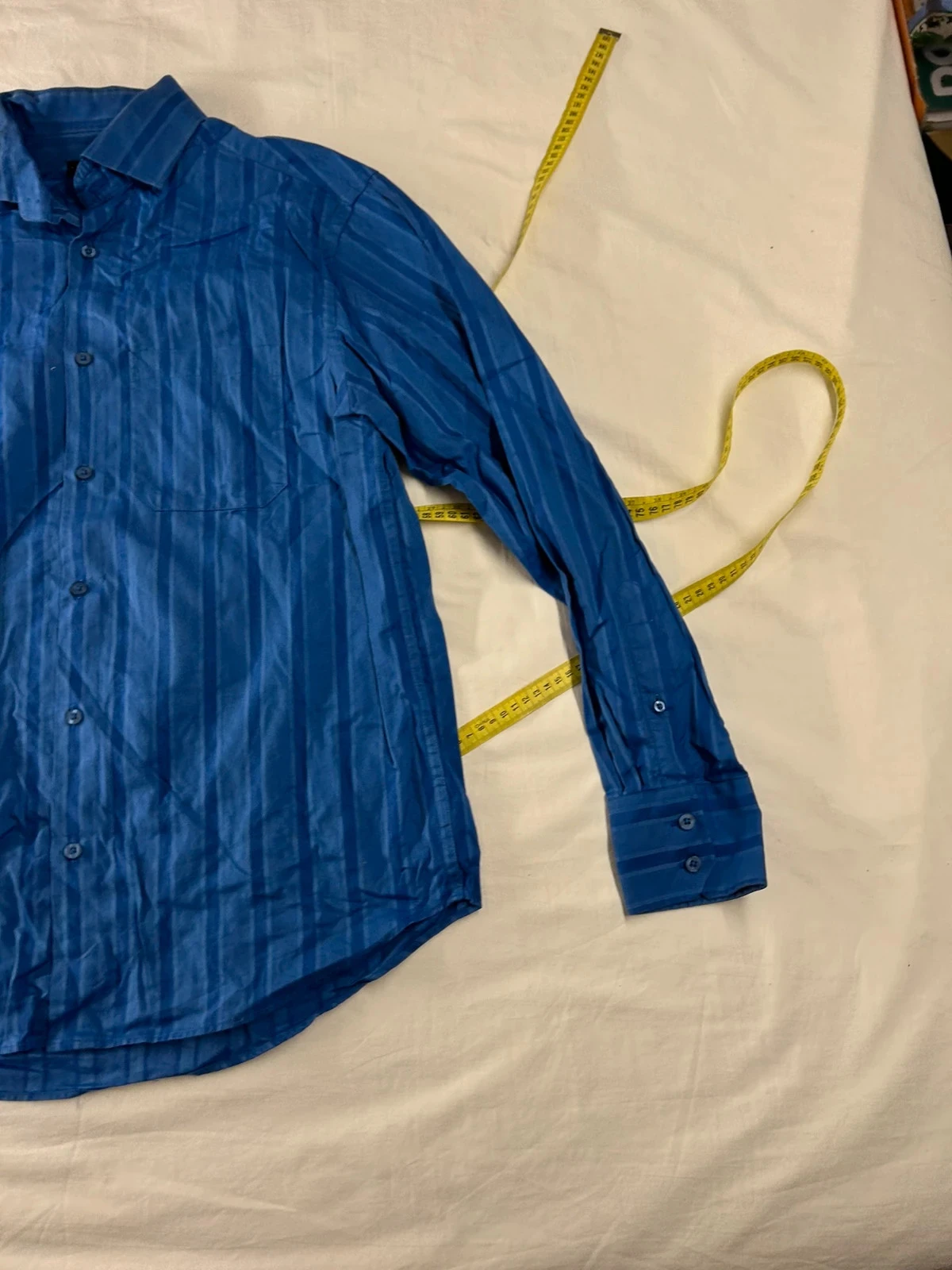 Camisa de rayas azul marino Jules collection – photo 3
